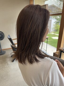 ヘアールームフルール(Hair room Fleur) ベージュカラー