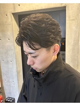 ブルニール 中崎町(BLEUNIR) フェザーパーマ/ニュアンスパーマ/センターパート