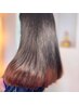【新感覚☆ツヤツヤで傷まない◎】指通りなめらかヘアカラー+カット