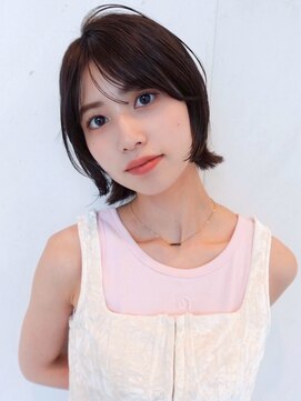  リュクスバトーバイトリコ 船橋南口店(Luxe BATEAU by tricot) 大人ボブｘナチュラルブラウン/20代30代40代