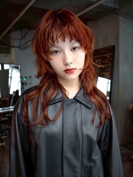 ギークス(GEEKS) 【GEEKS渋谷】ハッシュカット/ウルフ/顔周りレイヤー/ハイトーン