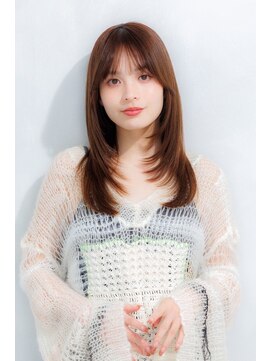 ナチュラルハイレイヤースタイル