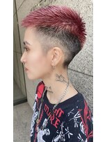 ミモザワークス(Mimosa Works) ミヤザキスタイル 20代30代40代 黒髪刈り上げハンサ ムショート