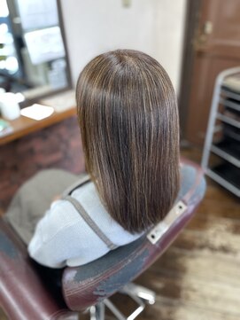 アート(art) 白髪ぼかしハイライト