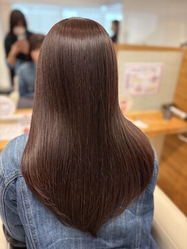 ファースト 長町店(first) 【美艶カラー】こなれ感UP！被らないオレンジブラウン