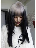 大名ブリーチカラーレイヤーカットデザインカラーモードヘア