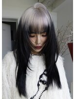 ゾーイダイミョウ(ZOEY daimyo)&nbsp;大名ブリーチカラーレイヤーカットデザインカラーモードヘア