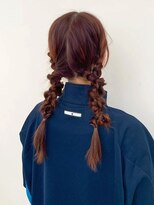 アエル 宝塚南口駅前店(aeru)&nbsp;ツインルーズ三つ編みアレンジ【宝塚南口駅前駅】