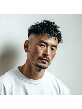 アンサ 阪急桂店(ANSA) メンズ/大人/ツーブロック/ベリーショート/フェード/夏