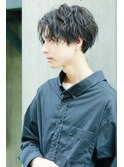 時短スタイル　無造作　縦落ち　スパイラルパーマ