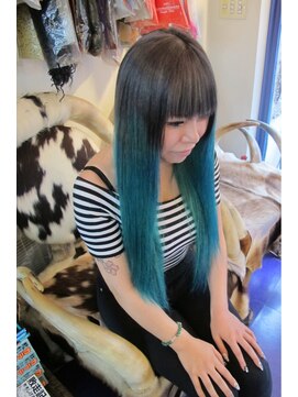 ディバイン(DIVINE) 浅葱色と灰色