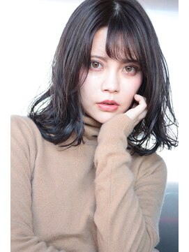 ヘアサロンエムフィス 池袋東口(HAIR SALON M Fe's) とろみネイビーアッシュ☆