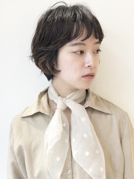 コクーン(Cocoon) 【ACO】エッジショートなくせ毛風パーマ