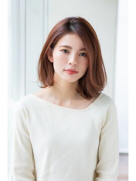 アンアミ オモテサンドウ(Un ami omotesando) 【Unami】ワンカール ミディアムレイヤー 工藤 由佳