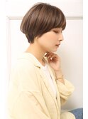 ナチュラルショートヘア