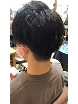 ナンバー 秋田店(N°)&nbsp;爽やかツーブロック刈り上げ束感アップバング