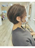 【pupula勝田】ショートボブ/ハンサムショート/イルミナカラー