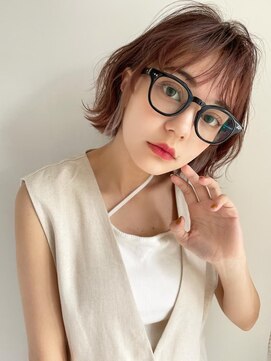 バブ バイネオリーブ(Bab by neolive) 切りっぱなしボブ×インナーカラー