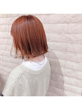 トータルビューティー クレド(TOTAL BEAUTY Credo byHAIR TIME) オレンジベージュカラー