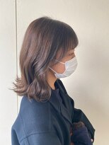 カシェ リタ ヘアー(CACHE'&RITA HAIR)&nbsp;外ハネボブ◯オリーブグレージュ