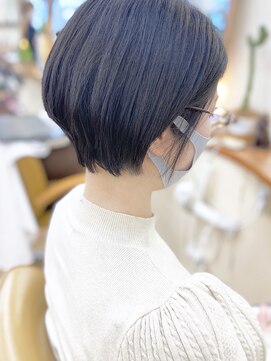 モリオフロムロンドン 松戸店(Morio from London) 【松戸　ムラマツ】ショート大人かわいいグラボブ30代40代