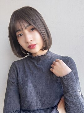 ハウス(HOUSE) 【指名料0円】ダークアッシュ/小顔ヘア/ボブ/シースルーバング