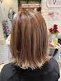 ステラ 東向日店(stella) ハイライト♪前髪なしスタイルで大人っぽい印象に◎