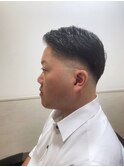 メンズスキンローフェードツーブロビジネススタイルカジュアル