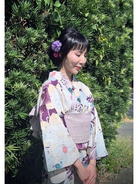 ランコントレ 千代 第25回伊勢神宮 外宮さんゆかたで千人お参り　着付とヘアセット