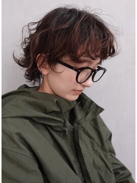 テテコケット(tete coquette) マッシュボブにくしゃっとカールが可愛い秋冬のおしゃれボブ