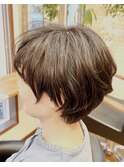 マッシュレイヤーショートスタイル