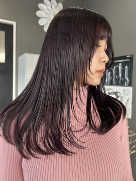 レド(LeDo) ラベンダーカラー×つやカラー×レイヤーカット【四日市】