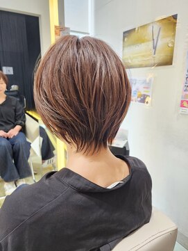 ウィル あべの店(WiLL) 大人可愛い20代30代40代50代丸みショート田嶋007