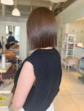 オブジェ シエル(obje't ciel) 【obje’t ciel】ショートボブ×ストレート【暮石　唯】