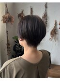 2024 ショート×グレージュ