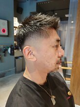 アンドワークス 2nd(&WORKS) フェード　アップバング