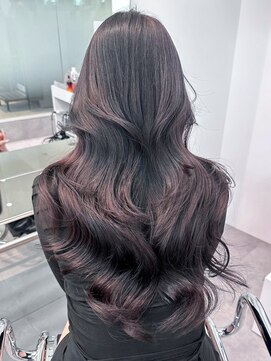 アイティーバイアルバム 松戸店(IT by ALBUM) 透明感カラー秋色小顔ピンクヘアー_ba494261