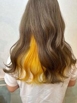 ヘアーサロン リアン 熊谷2号店(hair salon Rien) インナーイエロー♪