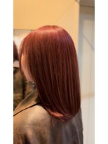 ダブル アンダーバー サロン(W_SALON) 【W_SALON 河原町】ピンクブラウン/暖色/艶髪