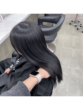 ユナイテッド 横浜(UNITED) 【植村優梨指名限定】ブラックヘア/横浜美容室