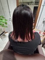 ギア(gear)&nbsp;インナーカラー　柔らかピンクベージュ♪