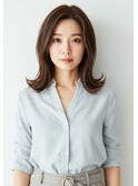 #磐田　大人ミディアムスタイル