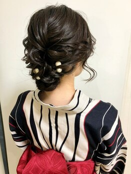 ヘアーアンドメイク トミー(Hair&Make Tommy)の写真/【栄/錦/久屋大通】一日中着崩れしないプロの技術で特別な日を華やかに◇信頼と技術で特別な日をサポート
