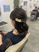 シードバイシャムロック(SEED by Shamrock) 華やか上品ハーフアップ