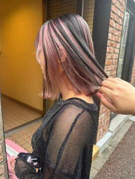 ティグル テンジン(TIGRE tenjin) ペールピンク×立体感ローライト