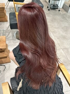 シオン(shion) 顔周りレイヤーロング韓国ヘアフェイスフレーミング_ba564321