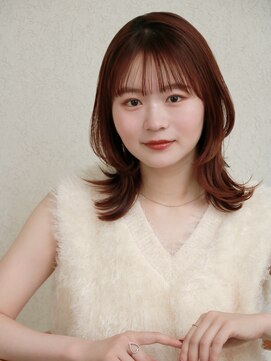 ガーデン オオタカノモリ(garden otakanomori) 20代30代40代大人の上品なふんわりくびれレイヤーミディアム