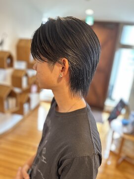 ココロヘアー 住吉店(Cocolo hair) 今っぽい束感◎トレンドウルフ、爽やかウルフショートで清潔感UP