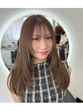 ホープ(hope) レイヤーカット×ベージュカラー【梅田/茶屋町/レイヤー】