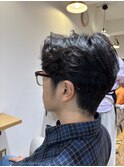 緩めパーマスタイル